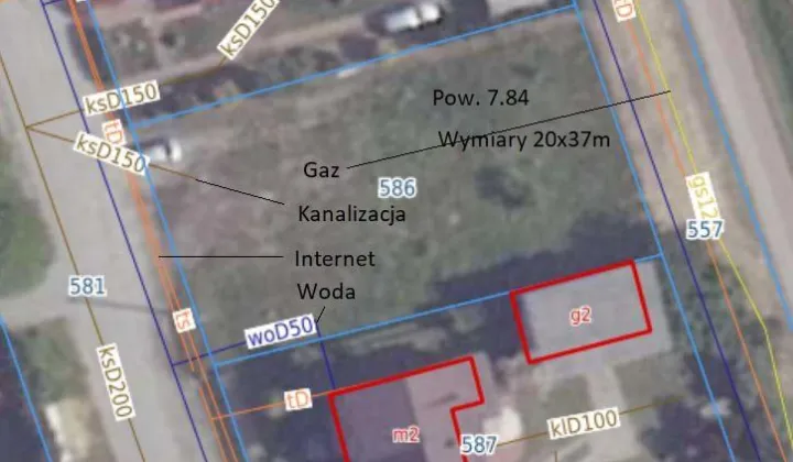 Działka budowlana Suszno, ul. Śliwkowa