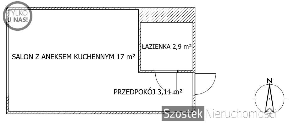 Mieszkanie 1-pokojowe Częstochowa, ul. Kiedrzyńska. Zdjęcie 10
