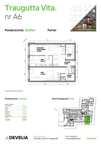 Mieszkanie 3-pokojowe Wrocław, ul. gen. Romualda Traugutta. Zdjęcie 6