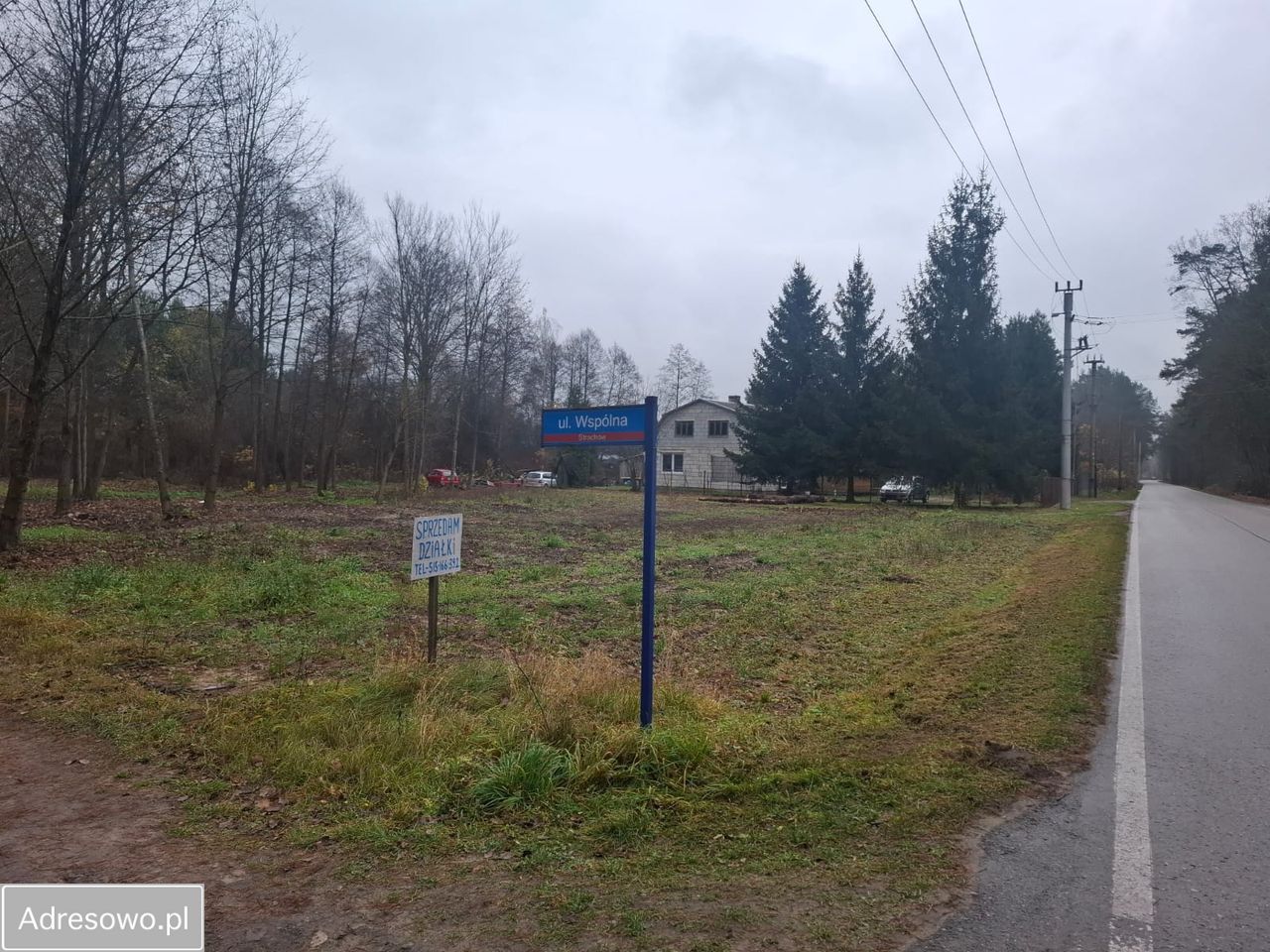 Działka budowlana Strachów, ul. Wspólna. Zdjęcie 6