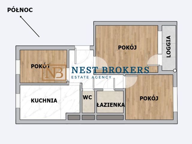 Mieszkanie 3-pokojowe Kraków Prądnik Czerwony, ul. Powstańców. Zdjęcie 1