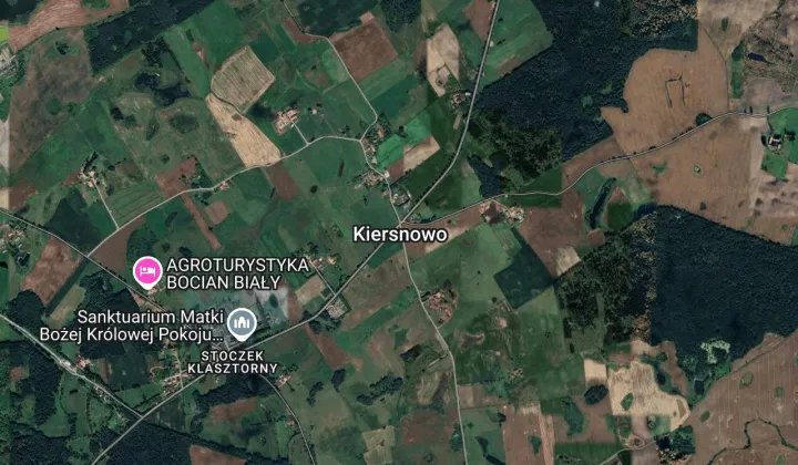 Działka rolna Kiersnowo