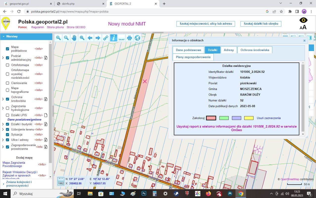 Działka rolno-budowlana Raków Duży, ul. Główna. Zdjęcie 2
