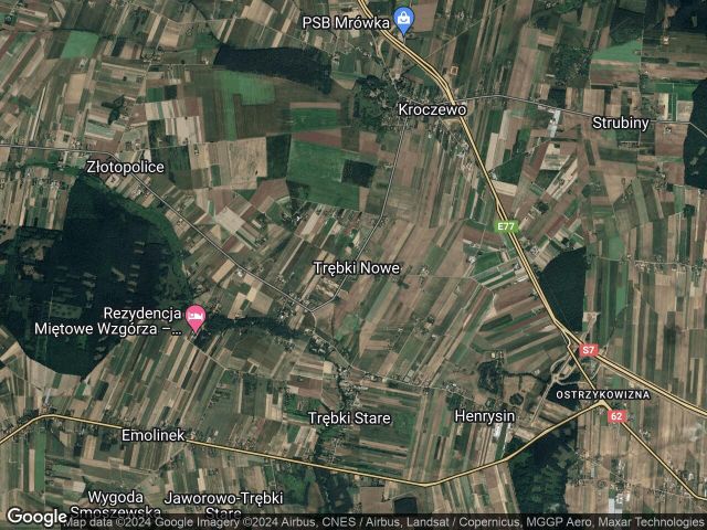 Działka rolno-budowlana Trębki Nowe. Zdjęcie 1