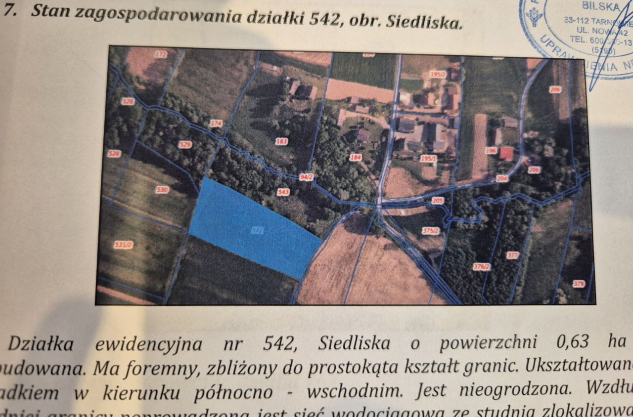 Działka rolna Siedliska. Zdjęcie 4