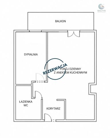 Mieszkanie 2-pokojowe Gdańsk Jasień, ul. Lawendowe Wzgórze. Zdjęcie 18