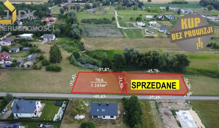 Działka budowlana Granice