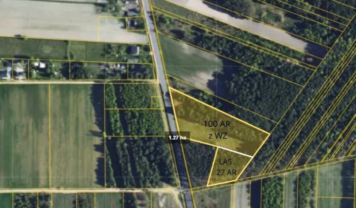 Działka budowlana Wólka Łękawska