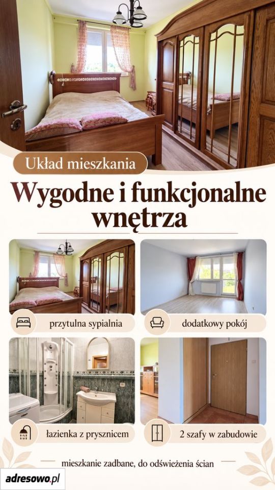 Mieszkanie 3-pokojowe Gorzów Wielkopolski Górczyn, ul. Michała Kleofasa Ogińskiego. Zdjęcie 4
