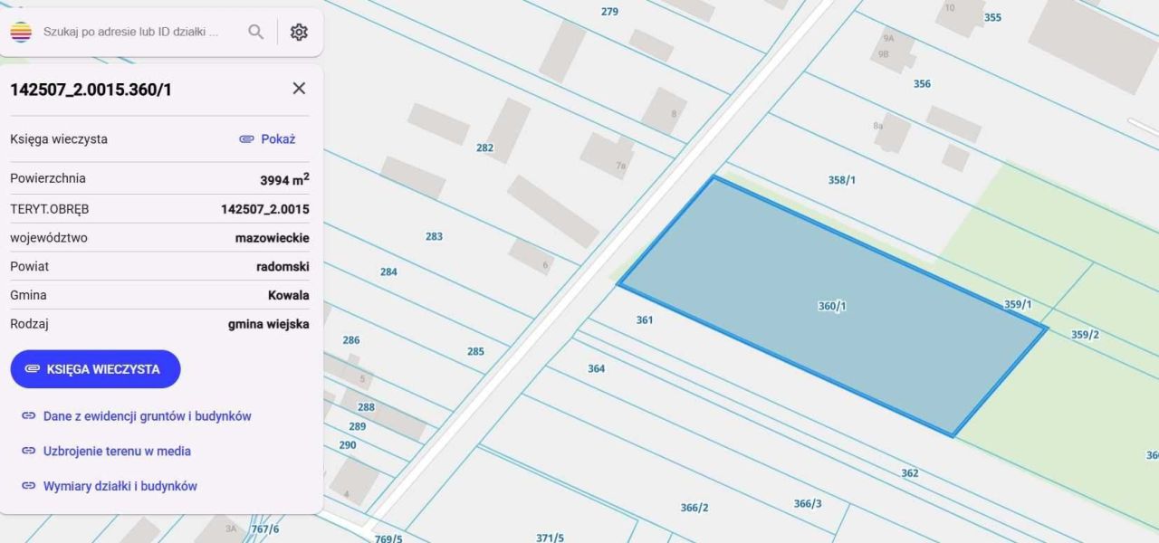 Działka rolno-budowlana Młodocin Mniejszy. Zdjęcie 5
