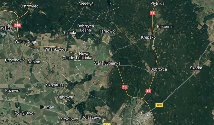 Działka budowlana Stara Łubianka