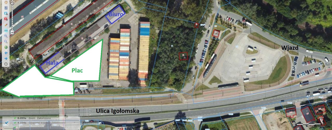 Hala/magazyn Kraków Nowa Huta, ul. Cementowa. Zdjęcie 12