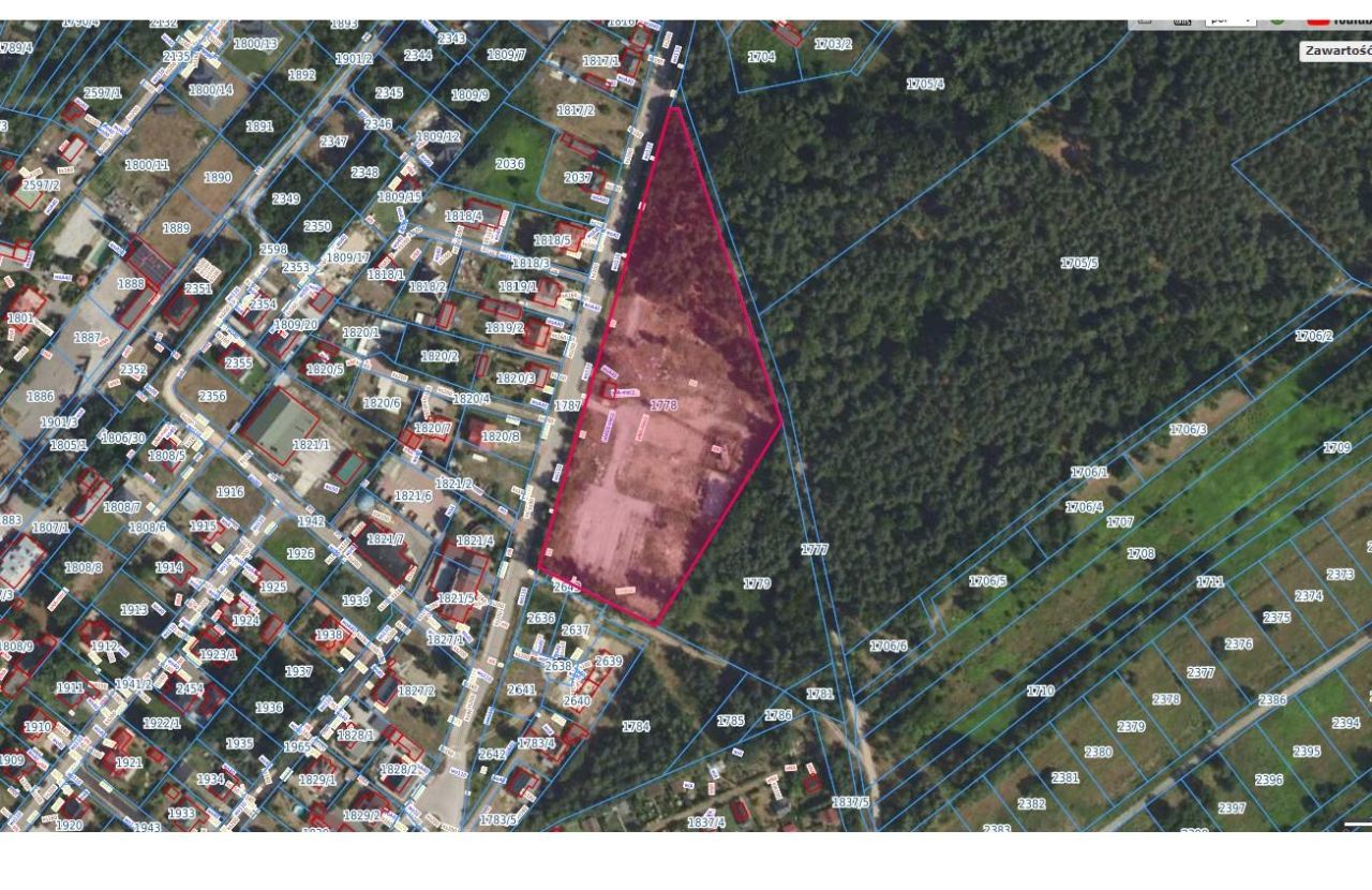 Działka inwestycyjna Okuniew, ul. 1 Maja. Zdjęcie 3