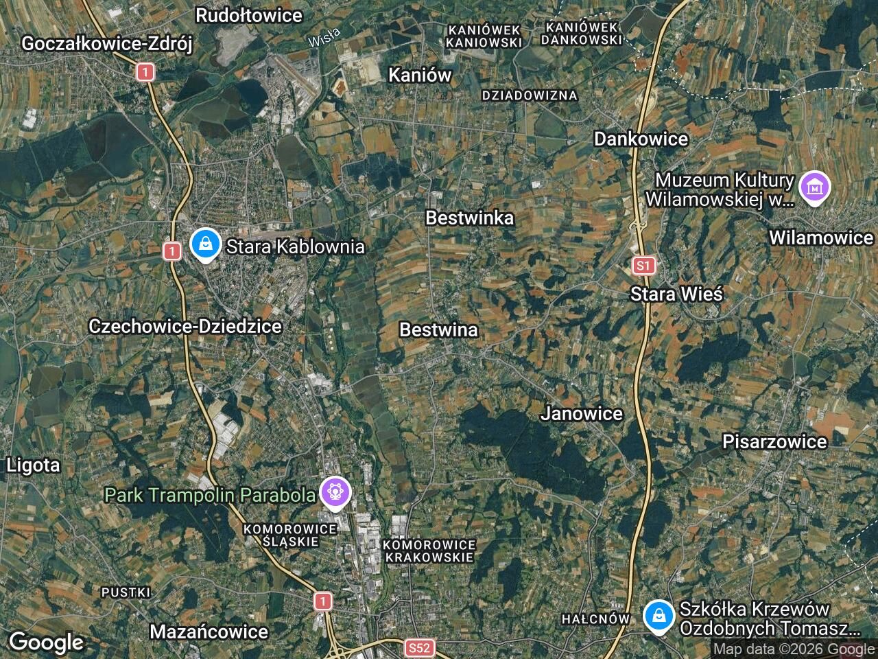 Działka budowlana Bestwina Podlesie, ul. Brzozowa. Zdjęcie 1