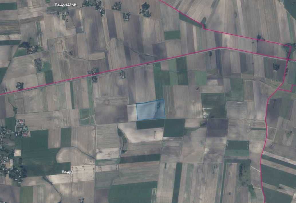 Działka rolna Teratyn