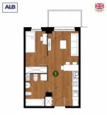 Mieszkanie 2-pokojowe Gdańsk Młyniska. Zdjęcie 4