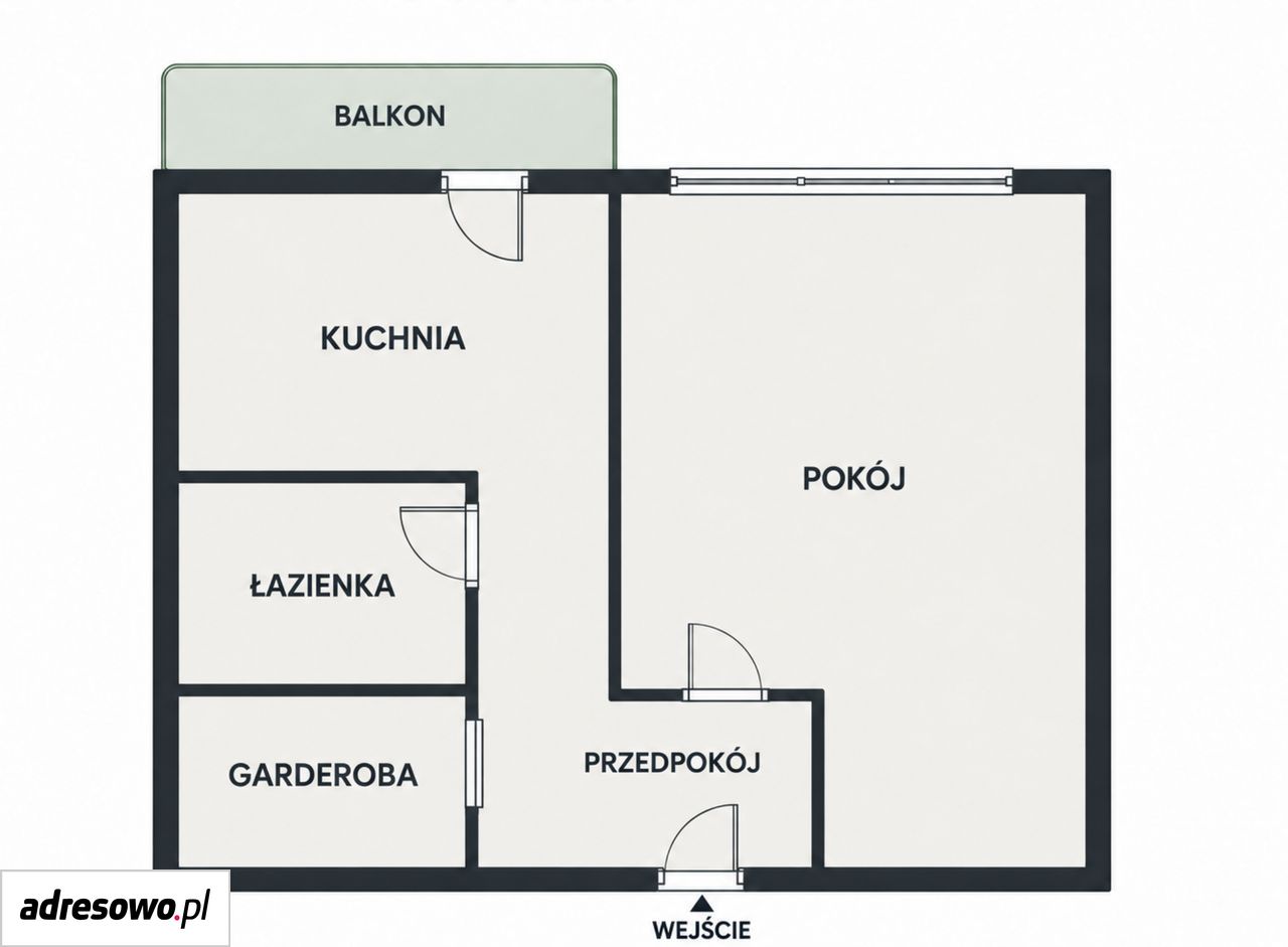 Mieszkanie 1-pokojowe Świdnica, ul. Parkowa. Zdjęcie 20