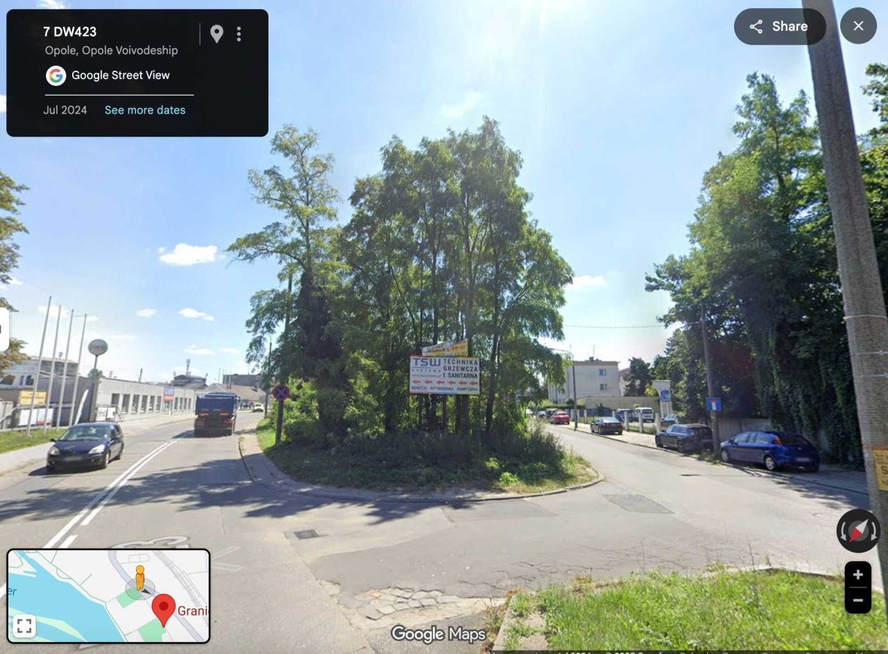 Działka inwestycyjna Opole Śródmieście. Zdjęcie 3