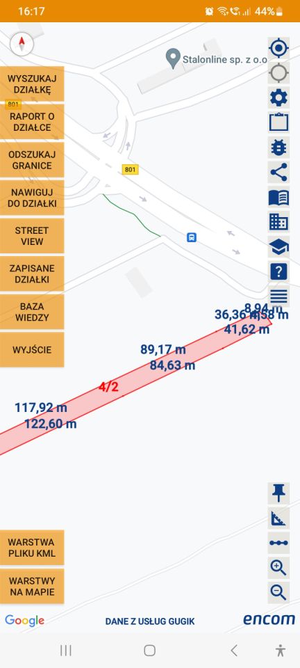 Działka rolna Warszawa Wawer, ul. Wał Miedzeszyński