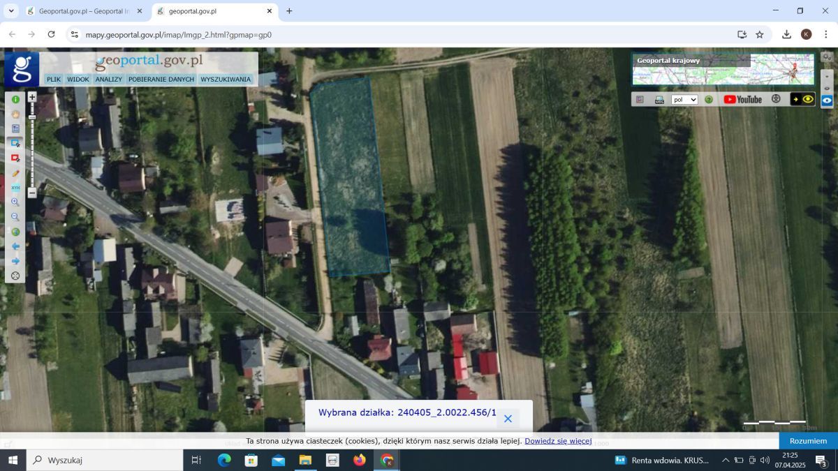 Działka rolno-budowlana Zdrowa, ul. Kłomnicka. Zdjęcie 10