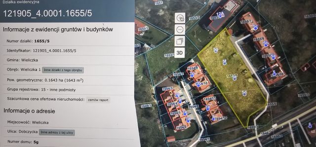 Działka inwestycyjna Wieliczka, ul. Dobczycka. Zdjęcie 6