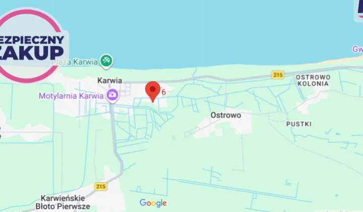 Działka inwestycyjna Karwia, ul. Relaksowa
