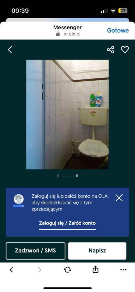 Mieszkanie 2-pokojowe Łódź Bałuty, ul. Zgierska. Zdjęcie 6