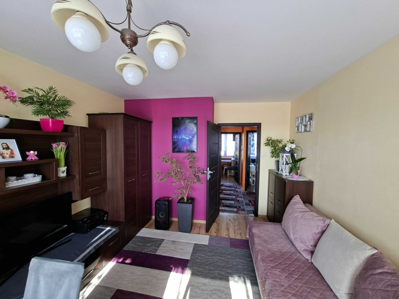 Mieszkanie 3-pokojowe Krasnystaw, ul. Okrzei. Zdjęcie 1