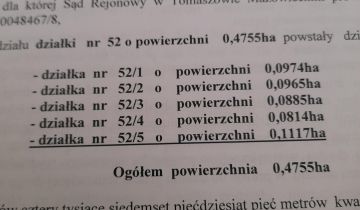 Działka budowlana Wąwał, ul. Polna