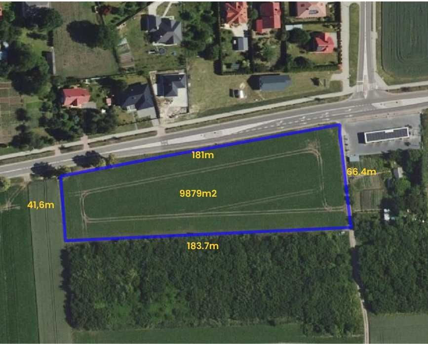 Działka inwestycyjna Hrubieszów. Zdjęcie 7