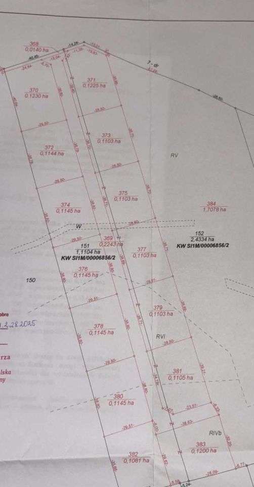 Działka budowlana Wólka Mlęcka. Zdjęcie 4