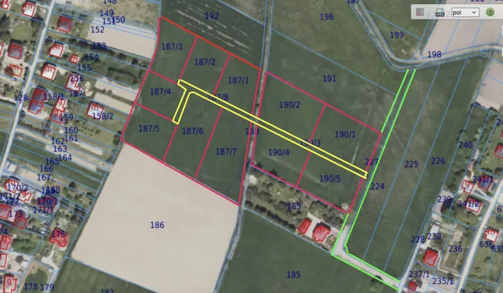 Działka budowlana Zarszyn, ul. Zielona