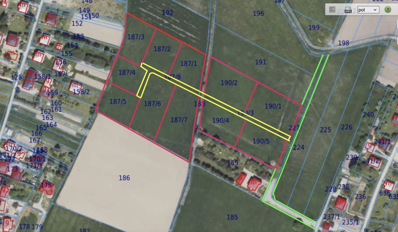 Działka budowlana Zarszyn, ul. Zielona