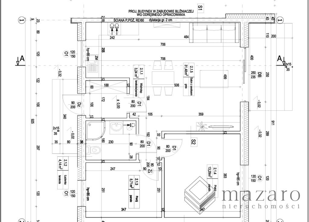 bliźniak, 3 pokoje Murowaniec. Zdjęcie 10