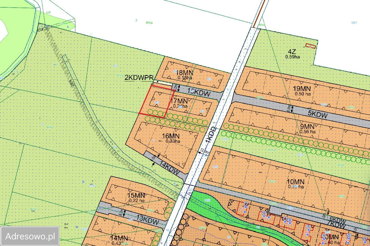 Działka budowlana Wrocław Lipa Piotrowska, ul. Tymiankowa. Zdjęcie 3
