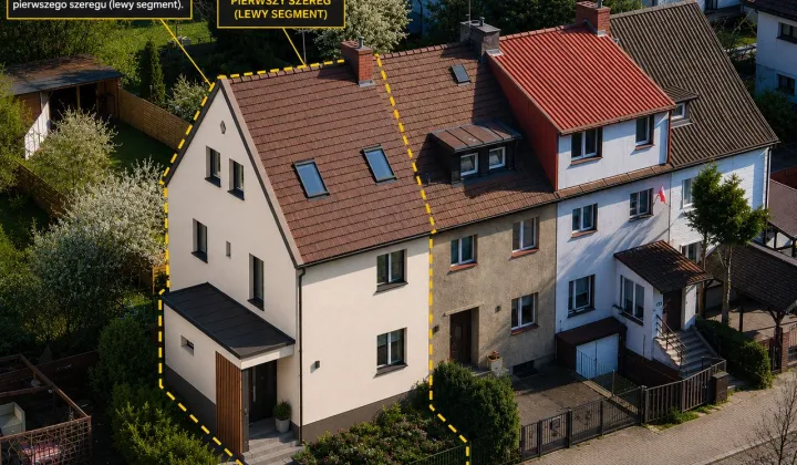 dom szeregowy, 5 pokoi Gdańsk Przymorze, ul. Słowiańska