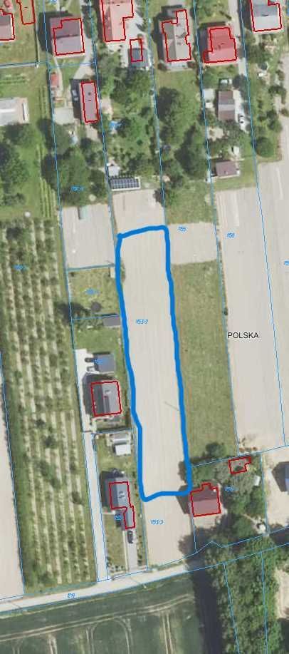 Działka rolna Trzciana