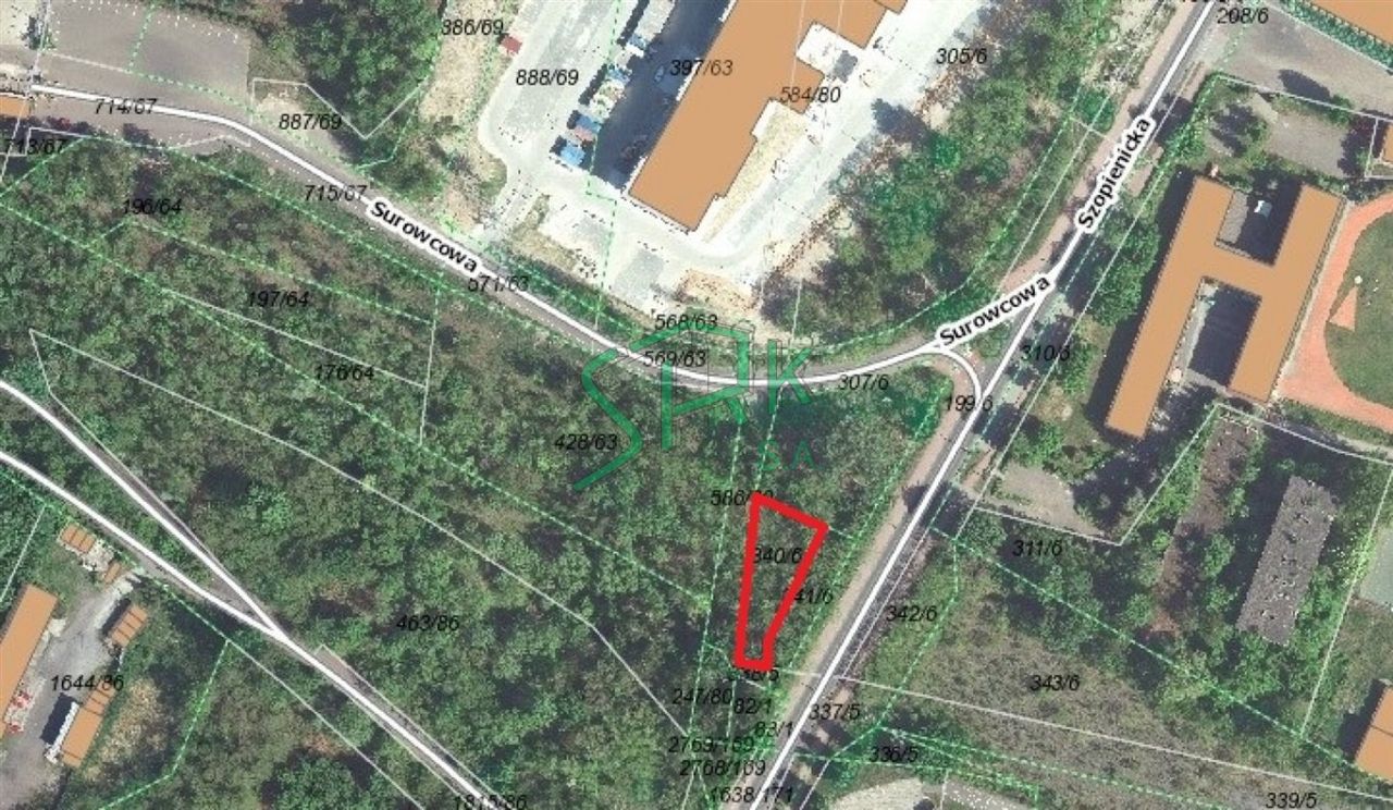 Działka inwestycyjna Katowice