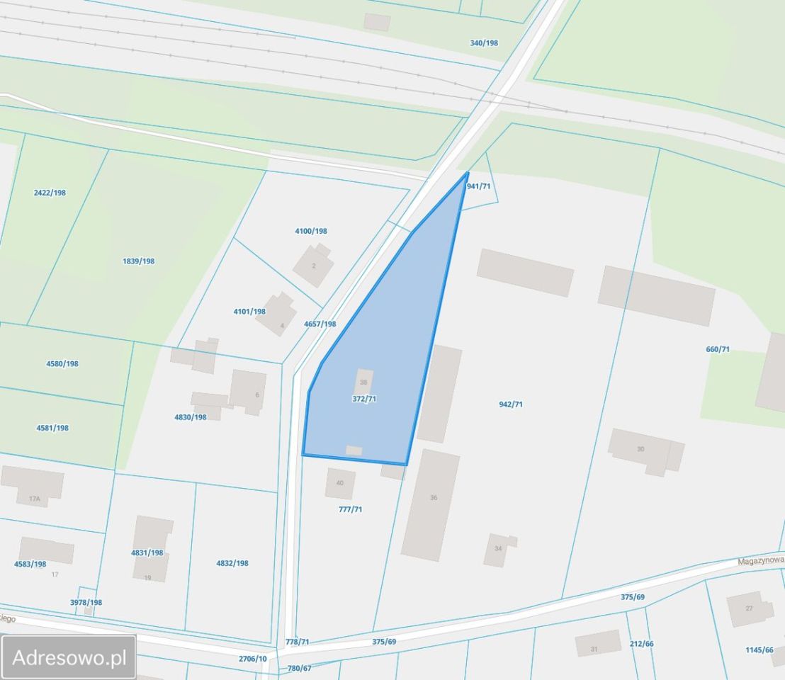 Działka budowlana Wyry, ul. Magazynowa