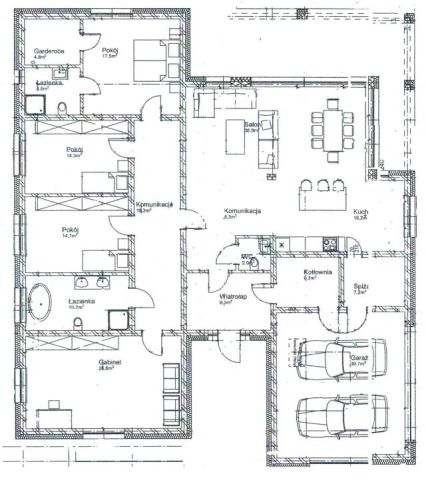 dom wolnostojący, 5 pokoi Lachowo. Zdjęcie 12