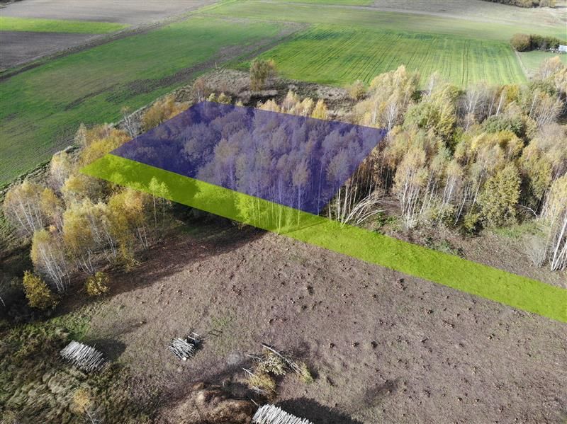 Działka budowlana Stare Bielice, ul. Rumiankowa. Zdjęcie 6