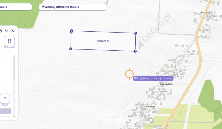 Działka rolna Łukowisko Starowieś