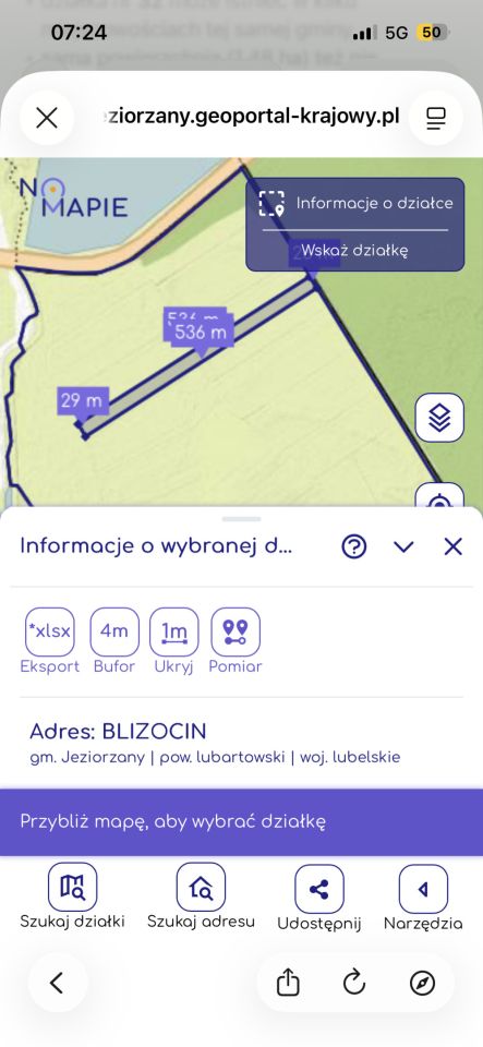 Działka rolna Blizocin. Zdjęcie 6