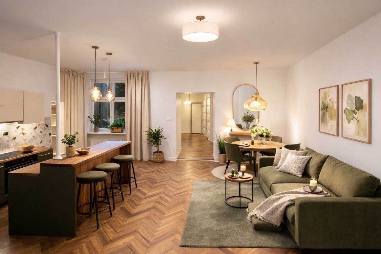 Mieszkanie 3-pokojowe Łódź Śródmieście, ul. Gdańska. Zdjęcie 1