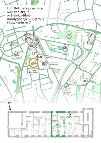 Mieszkanie 3-pokojowe Bielsko-Biała Śródmieście. Zdjęcie 7