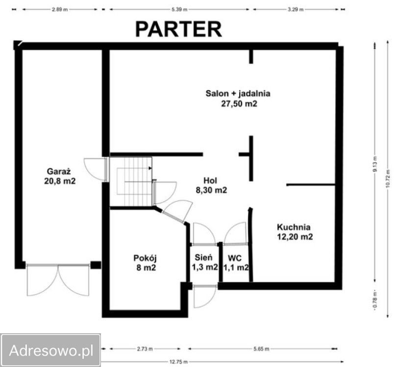 dom wolnostojący, 6 pokoi Olecko, ul. Kościuszki. Zdjęcie 14