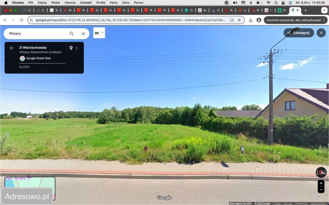 Działka budowlana Wiżajny. Zdjęcie 1