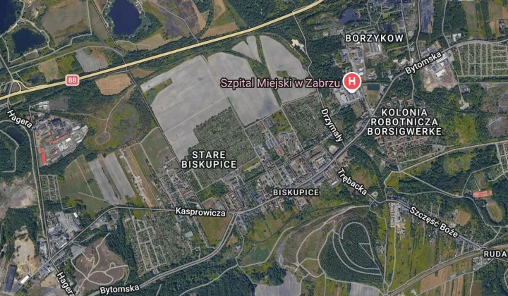 Działka rod Zabrze Biskupice, ul. Ogrodowa