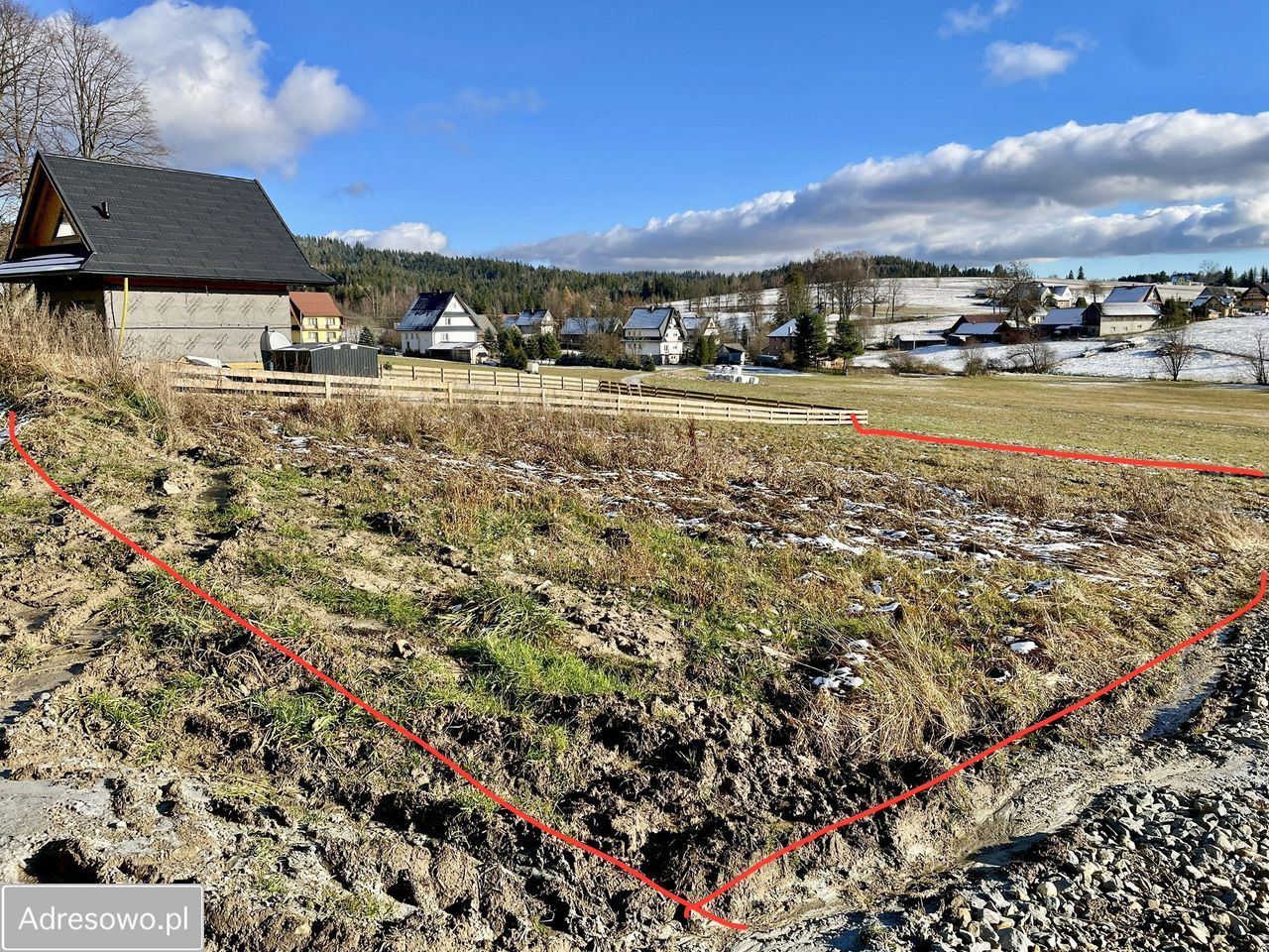 Działka budowlana Podszkle. Zdjęcie 4