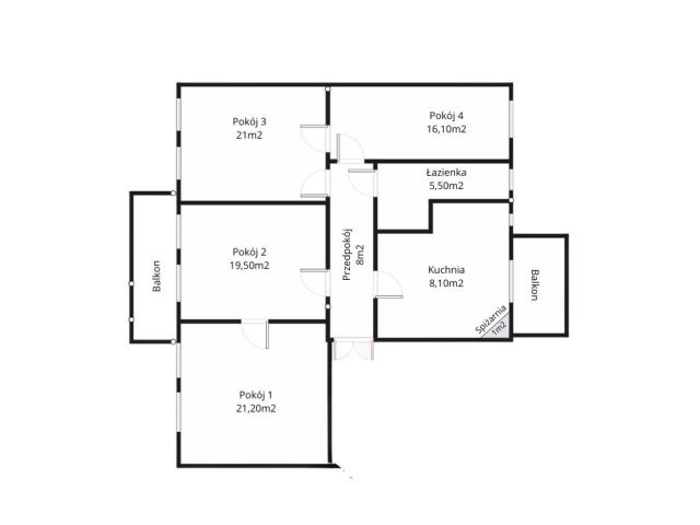 Mieszkanie 4-pokojowe Opole Śródmieście, ul. Augustyna Kośnego. Zdjęcie 17